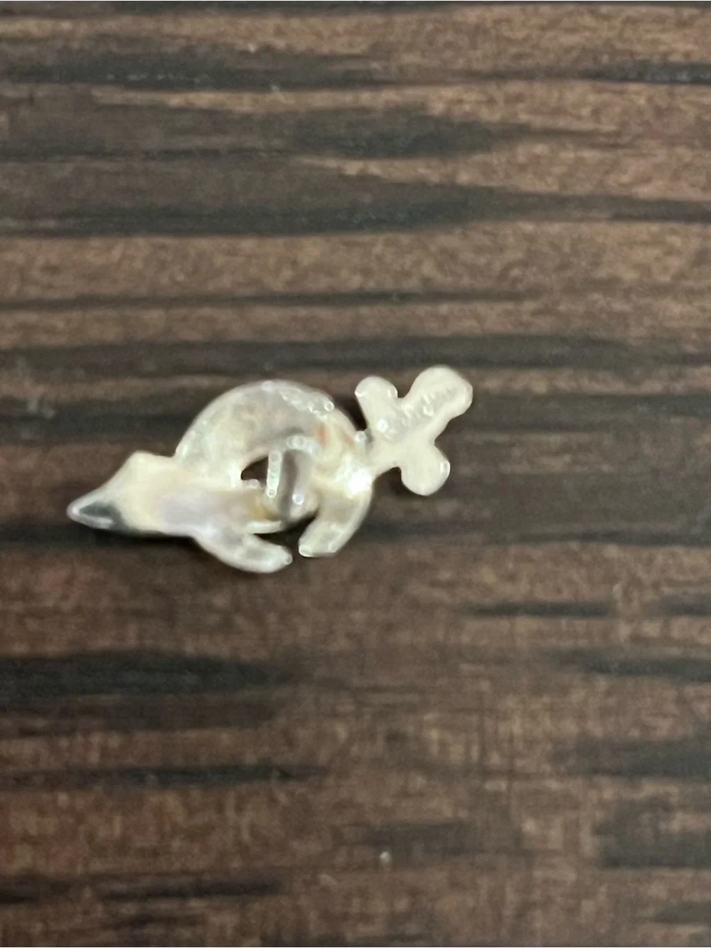 10K Gold Shriners Masonic Emblem Pin Vintage Fraternal Jewelry Crescent Scimitar